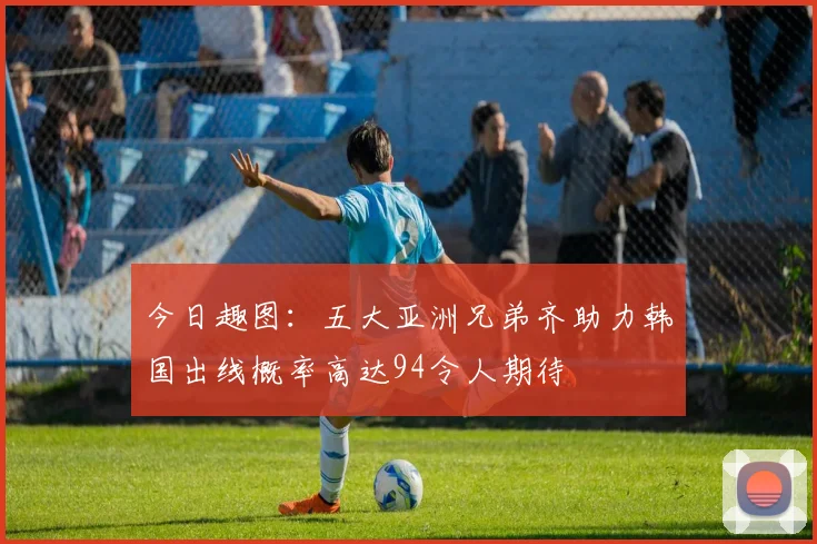 今日趣图：五大亚洲兄弟齐助力韩国出线概率高达94令人期待